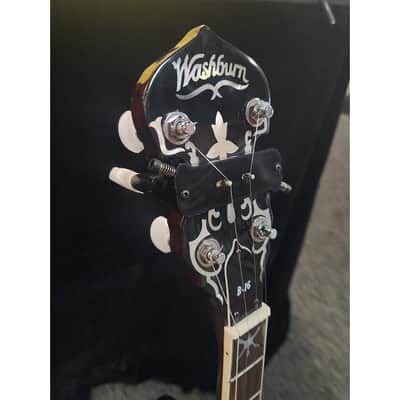 Washburn B-16 Banjo w/ Case image 4