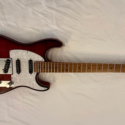 Warmoth Hybrid Tele 2020 - Transparent Red Burst image 2