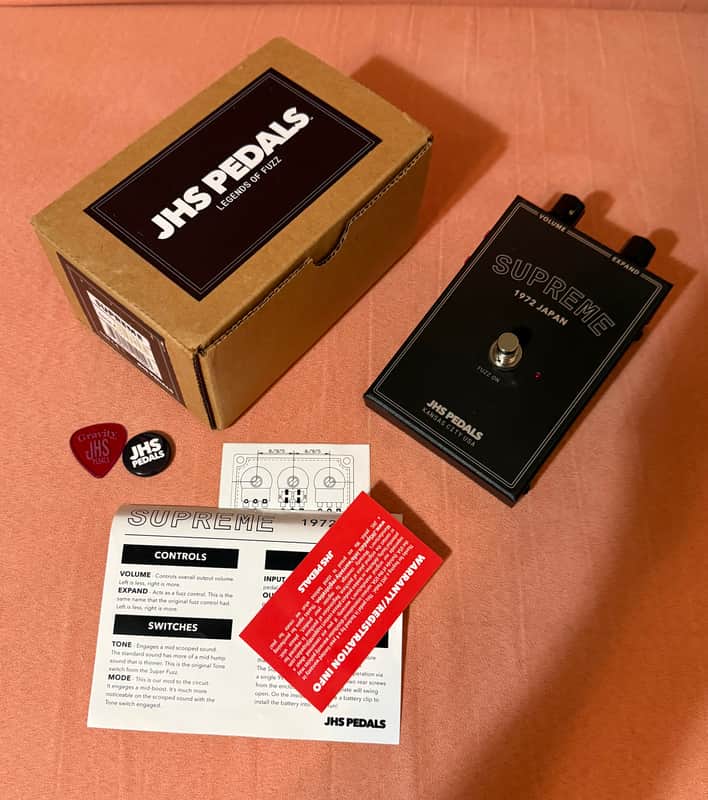 JHS Legends Series Supreme 1972 Japan Fuzz 2020 - 2025 - Black image 1