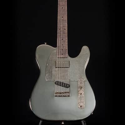 James Trussart Steelcaster 2010 - Shiny Nickel image 2