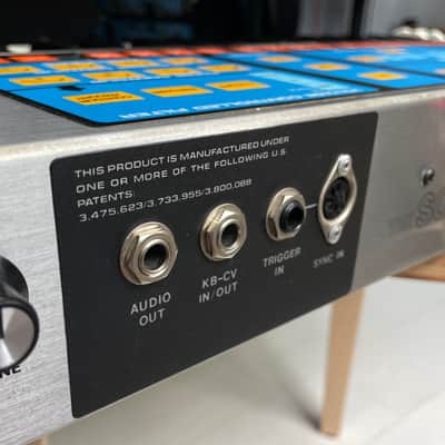 Moog Source Monophonic Analog Synthesizer with Patch Memory 1981 - 1985 - Blue image 7