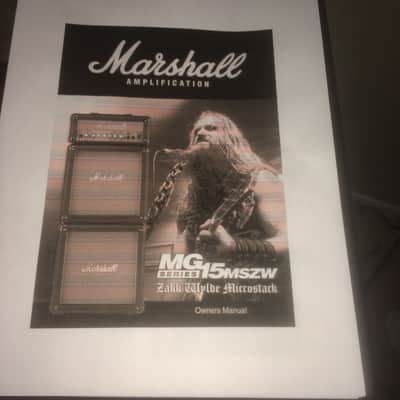 Marshall MG15MSZW Zakk Wylde Limited Edition Micro Stack Amp image 4