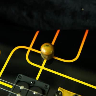 Charvel USA Custom San Dimas Schematic Graphic Unique Design Electric Guitar image 3