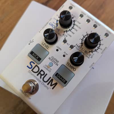 DigiTech SDRUM Guitar Effect Pedal MINT With Original Packaging White image 8