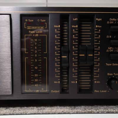 1986 Nakamichi BX-300 3-Head Cassette Deck Rare 120-240 Volts Low Hours Serviced 08-22 Excellent 329 image 3