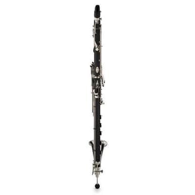Backun Alpha Low C Bass Clarinet in ABS Silver Keys Backpack Case image 3