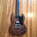 Gibson "The SG"  1979 Walnut Electric Guitar with  Chainsaw Case & Strap