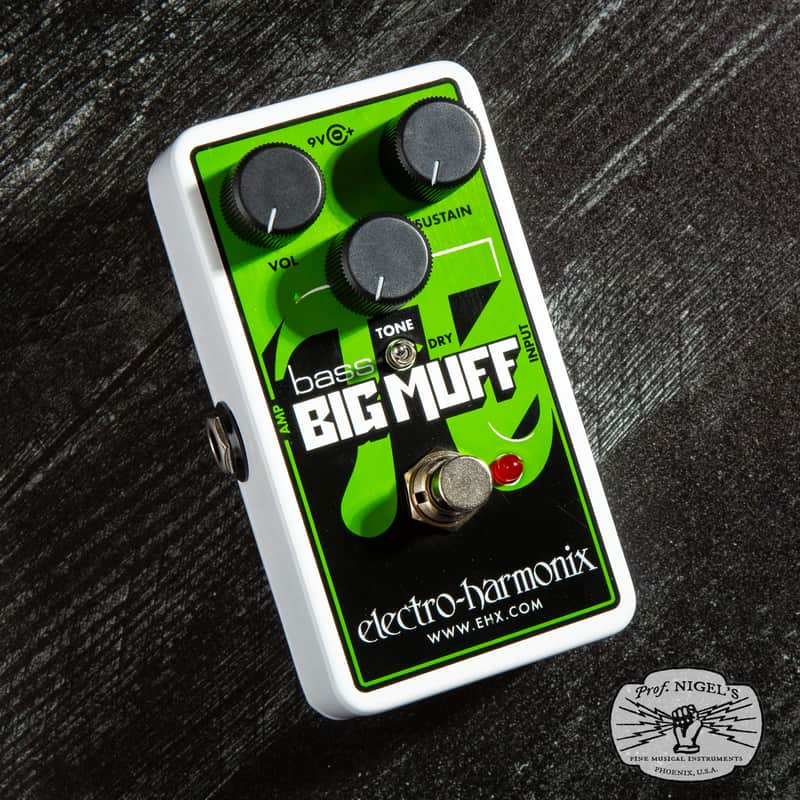 エレハモ　NANO BASS BIG MUFF　中古美品 Electro-Harmonix Nano Bass Big Muff Pi Distortion / Sustainer | Reverb