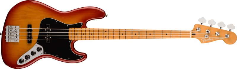 Fender E100-Fender Player Plus Jazz Bass®, Maple Fingerboard, Sienna Sunburst image 1