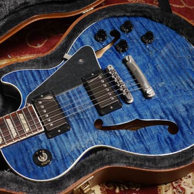 Gibson Memphis ES-Les Paul 2016 - Blue Stain image 14