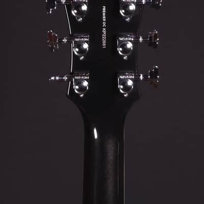 D'Angelico Premier DC Semi-Hollow Double Cutaway with Stop-Bar Tailpiece 2020 - 2022 - Black Flake image 8