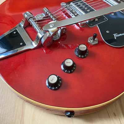 Rare early 70‘s Framus Caravelle 5/117 in cherry finish image 11