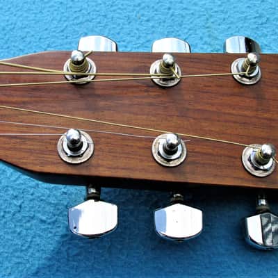Martin Sigma DM-4 Acoustic Dreadnought-Mahogany-Vintage Sigma CF Martin Flattop-Korea-Model DM-4 image 2