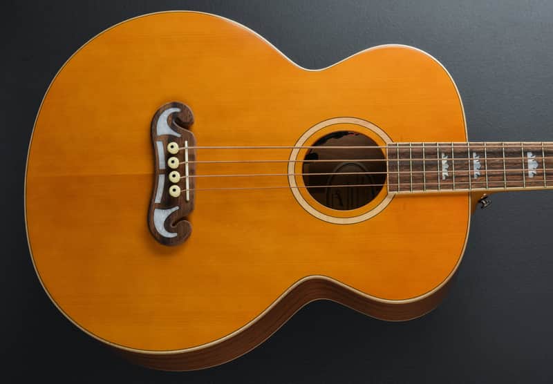 Epiphone El Capitan J-200 Studio Bass - Aged Vintage Natural image 1
