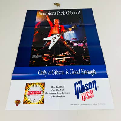 Gibson Lot of 244 Artist Posters- The Earning Potential is Incredible! 1993 image 2