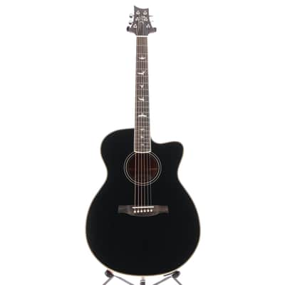 PRS SE A20E Angelus Cutaway Acoustic Electric Guitar - Black (RC2) (21025) image 5