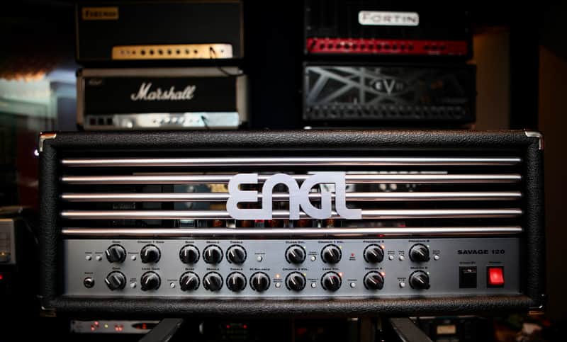 Engl Savage 120 Type E610 4-Channel 120-Watt Guitar Amp Head 2013 Black image 1