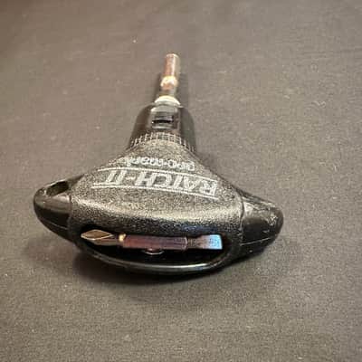 VINTAGE Pro-Mark "Ratch-It" Drum Tuning Key, w/Square Bit & Screwdriver Insert - EXCELLENT image 4