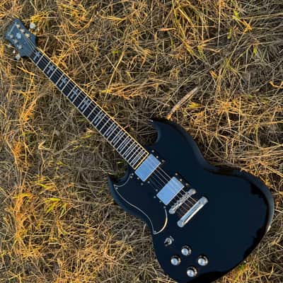 Epiphone tony iommi SG bone nut ebony signature Left handed lefty lh image 7