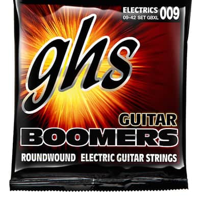 10 Sets GHS GBXL Boomers Roundwound Electric Guitar Strings Extra Light Gauge 9-42 10-pack image 2