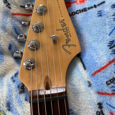 Fender American Series Stratocaster 2004 - Chrome Blue image 5