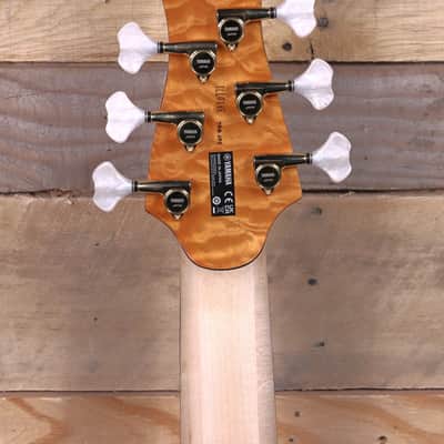 Yamaha John Patitucci Signature TRBJP2 6-String Bass Amber w/ Case image 7