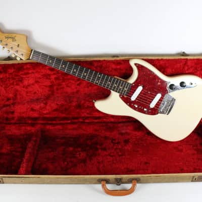 1964 Vintage Fender Duo-Sonic Professionally Refinished White Brazilian Rosewood ~CELAN~ +OHSC USA 1960's Pre-CBS L-Series image 1