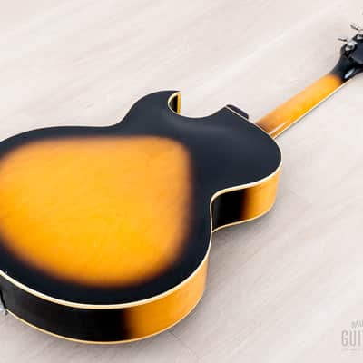 1975 Gibson ES-175 Vintage Hollowbody Guitar Sunburst, 100% Original w/ Case image 15