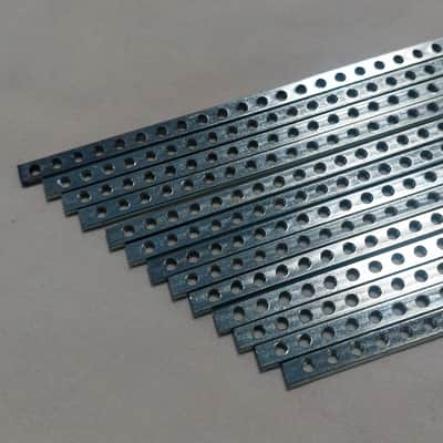 2 x 104hp / M3 (3mm) Eurorack Threaded Nut Strips (Pair) image 5