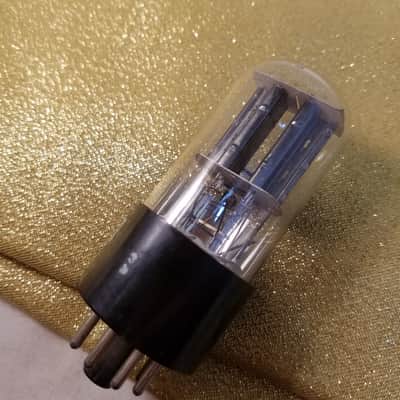 Sylvania Matched Pair (2) 6SN7GT tNOS AT1000 TESTED Vacuum Tubes T3 Tall Boy 2-hole black in-facing T plates dual triode 1949-1953 image 14
