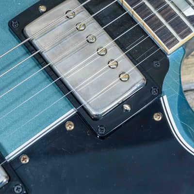 Gibson Custom 1964 SG Standard Reissue - Pelham Blue, Murphy Lab Ultra Light Aged image 19
