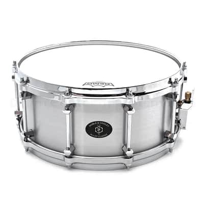 Noble & Cooley Alloy Classic Snare Drum 14x6 Raw w/Cast Hoops image 1