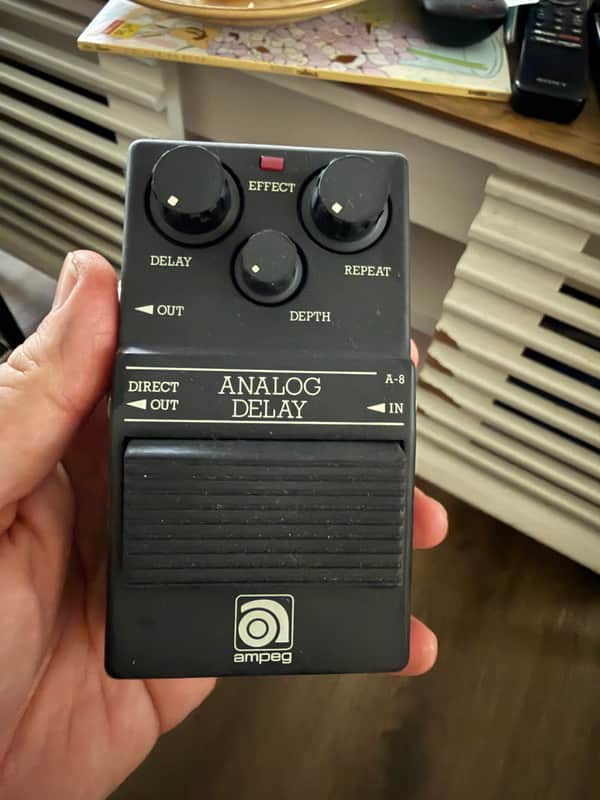 Ampeg Analog Delay 1987 - Black Matte image 1