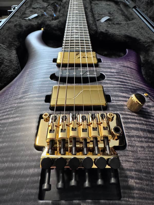 PRS Limited Edition Herman Li Signature Chleo 2025 - Charcoal Purple Burst image 1
