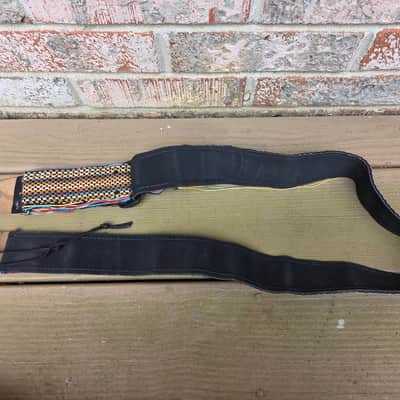 Vintage Circa 1980's Sam Ash Guitar Strap! Rare, Original Case Candy! image 4