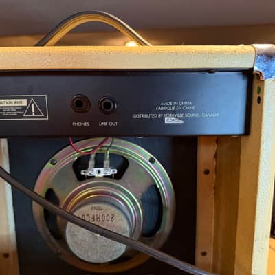Traynor Guitar Mate 20 Guitar Amplifier Tested Working Rare White Variant Nice! image 8