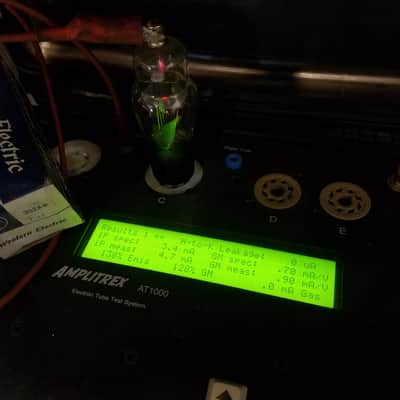 Western Electric ONE (1) 352A triode duodiode AT1000 TESTED Vacuum Tube IOB Audio 1968 image 12