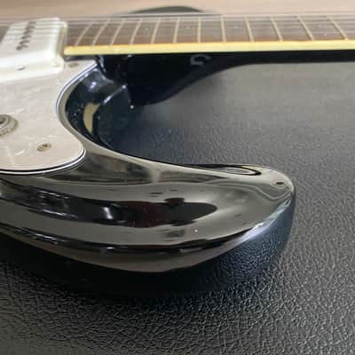 Rare & Collectable Mosrite The Ventures 55th Award Order Made Black Vibramute Tremolo OHSCBlack image 15