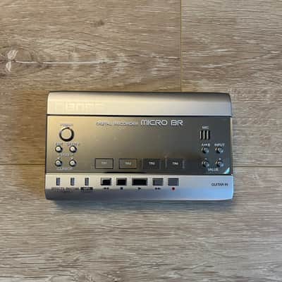 Boss Micro BR Digital Recorder 2000s - Silver / Black image 2