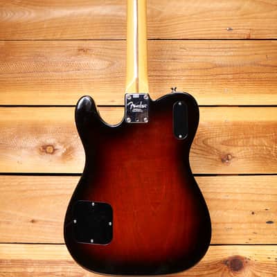 Fender Tele-Sonic + OHSC 1999 - Nice! Crimson Red Transparent 85830 image 6
