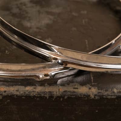 Vintage Rogers 16" Tom Hoops (Pair) image 2