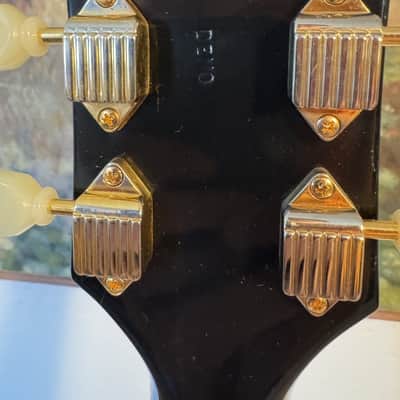 2021 Gibson Demo Shop 1957 Historic Reissue r7 Les Paul Custom - 3 Pickup Black Beauty - Ebony VOS image 9