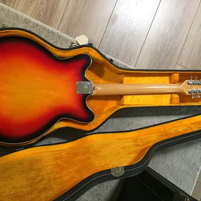 Fender Coronado XII Electric 12 String with Rosewood Fretboard 1967 Sunburst Vintage Guitar image 7