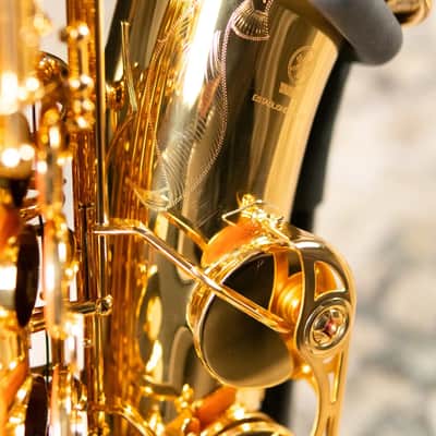 Yamaha YAS-62II Professional Alto Saxophone Gold Lacquer with Case - Used image 5