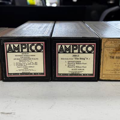 Vintage Player Piano Rolls Early 1900s Lot of 18 image 4