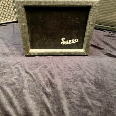 Supro/Valco Comet Double Neck 6/6-String Lap Steel 1956 white w/ supro amp image 14