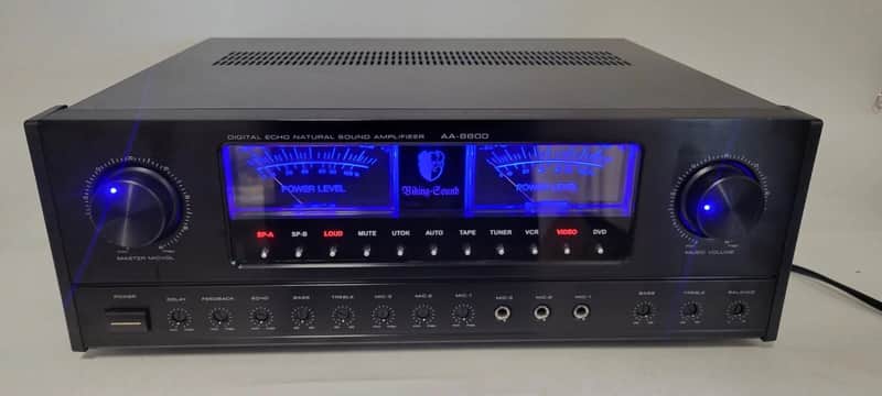 Biking-Sound AA-8600 450W Amplifier Amp Karaoke Equalizer - TESTED - RV-0416 image 1