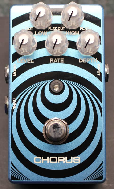 MXR WA38 Wylde Audio Chorus Blue Guitar Effects Pedal image 1