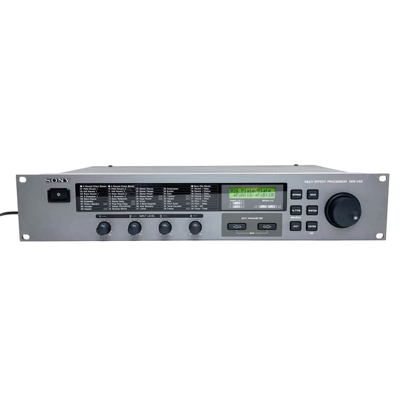 Sony DPS-V55 Multi-Effect Processor 1990s - Gray Made in Japan Worldwide Shipment image 1