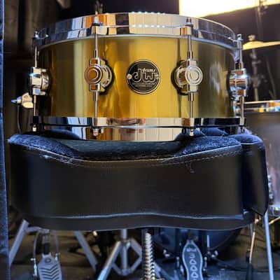 DW 5.5x14 Brass Snare w/ Diecast Hoops image 1